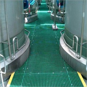 گریتینگ کامپوزیتی FRP مقاوم در برابر خوردگی برای محیط های صنعتی